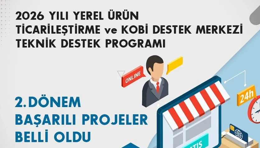 Yerel Ürün Ticarileştirme ve KOBİ Destek Merkezi Teknik Destek Programı 2. Dönem Başarılı Projeler Açıklandı