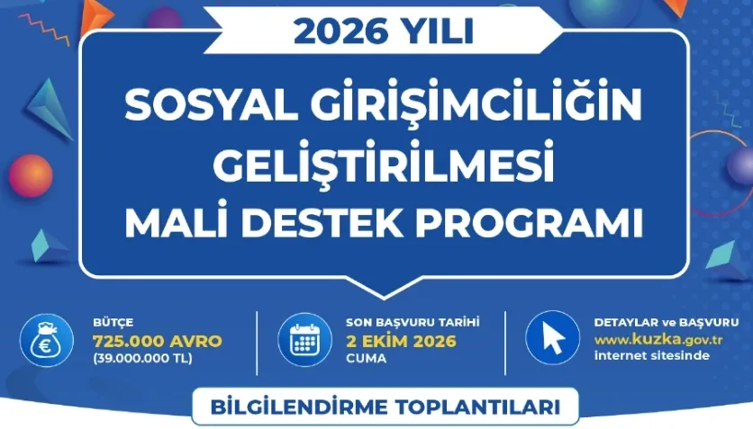 Sosyal Girişimcilik Programı İçin Bilgilendirme Toplantıları Başlıyor